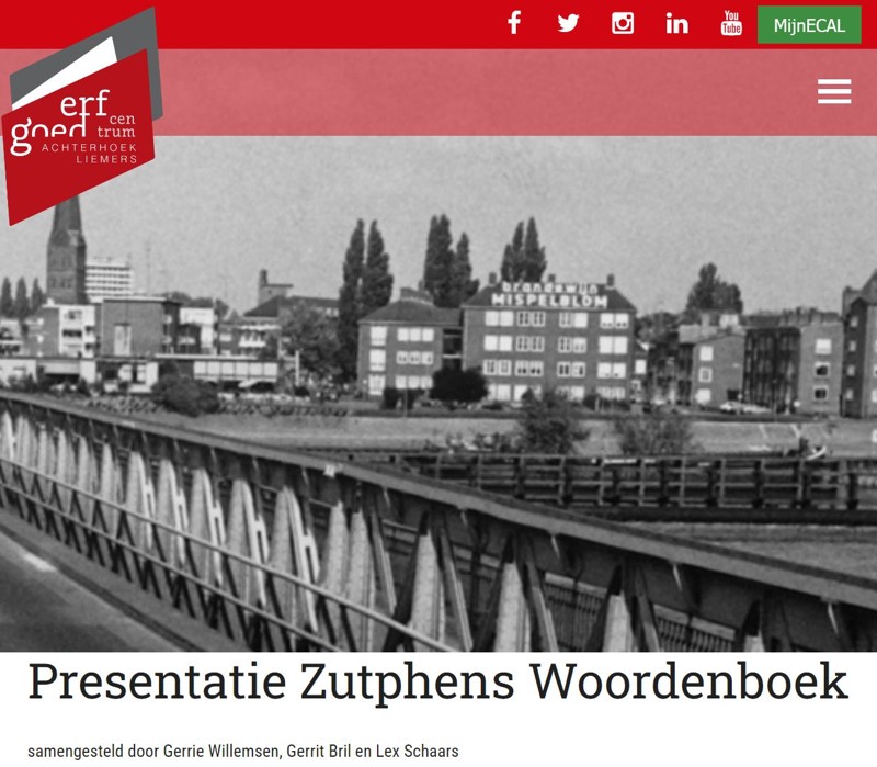 Presentatie Zutphens Woordenboek